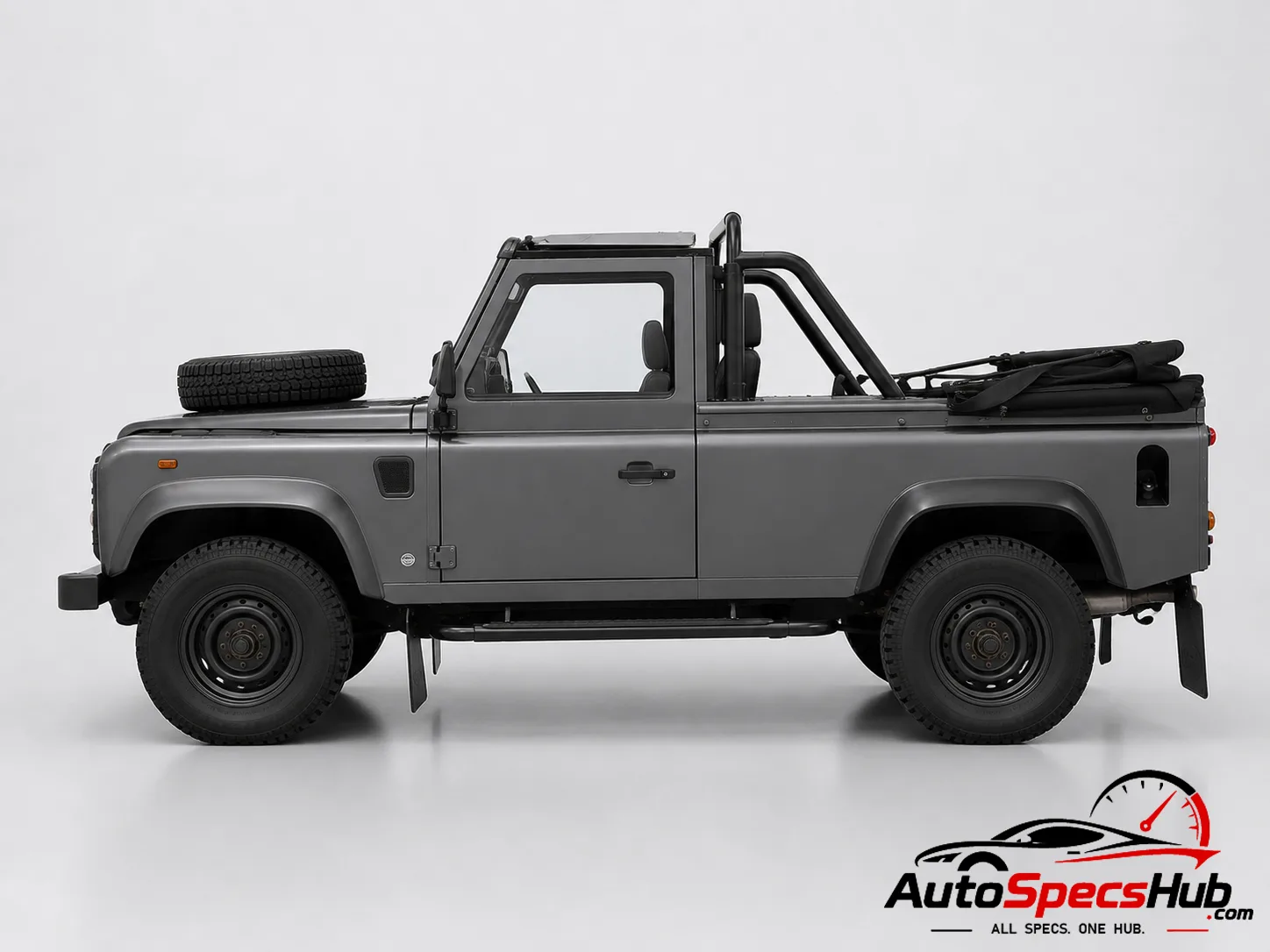 2006 Land Rover Defender 90 Td5 Cabrio Two side profile