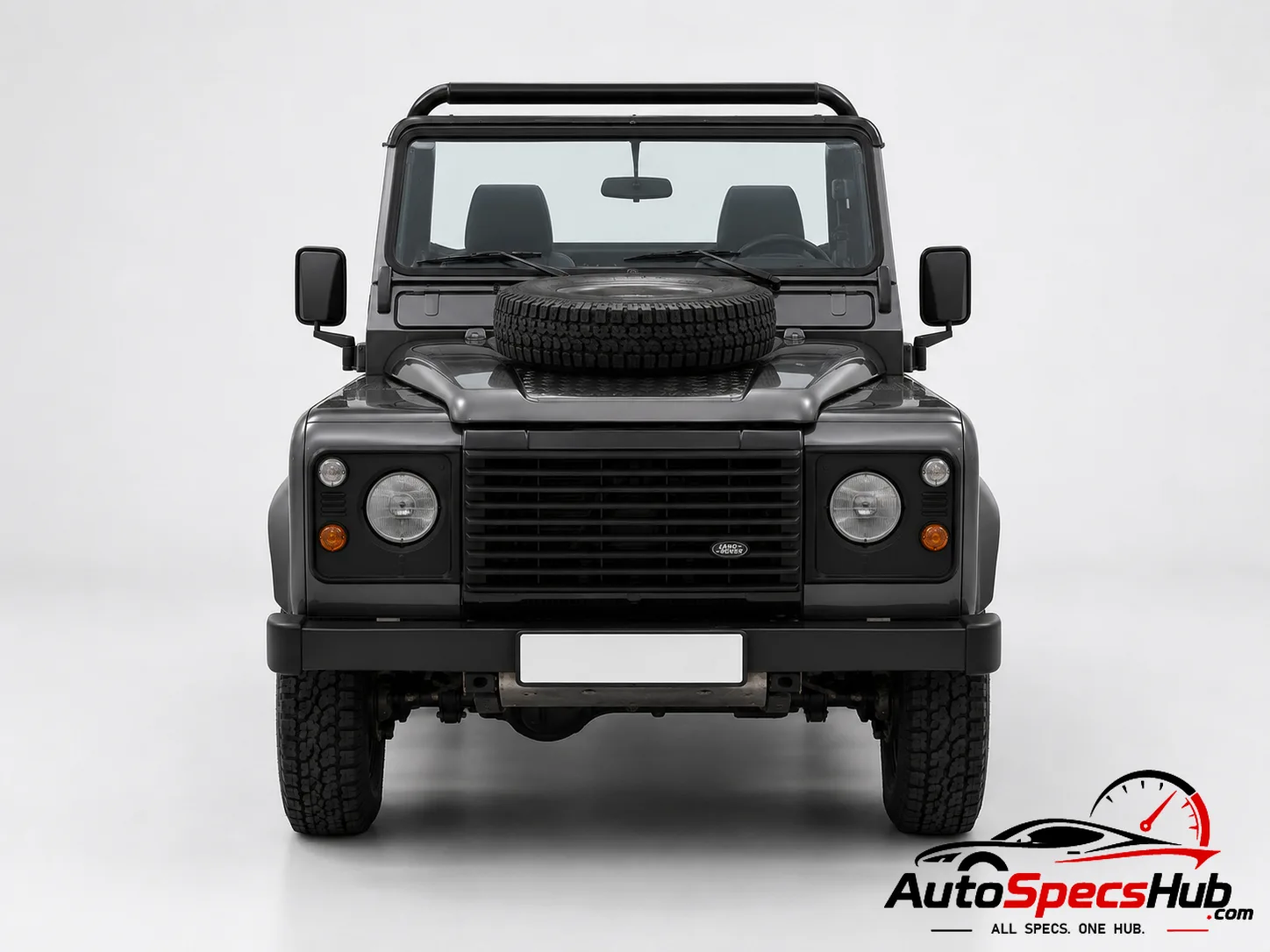 2006 Land Rover Defender 90 Td5 Cabrio Two front view