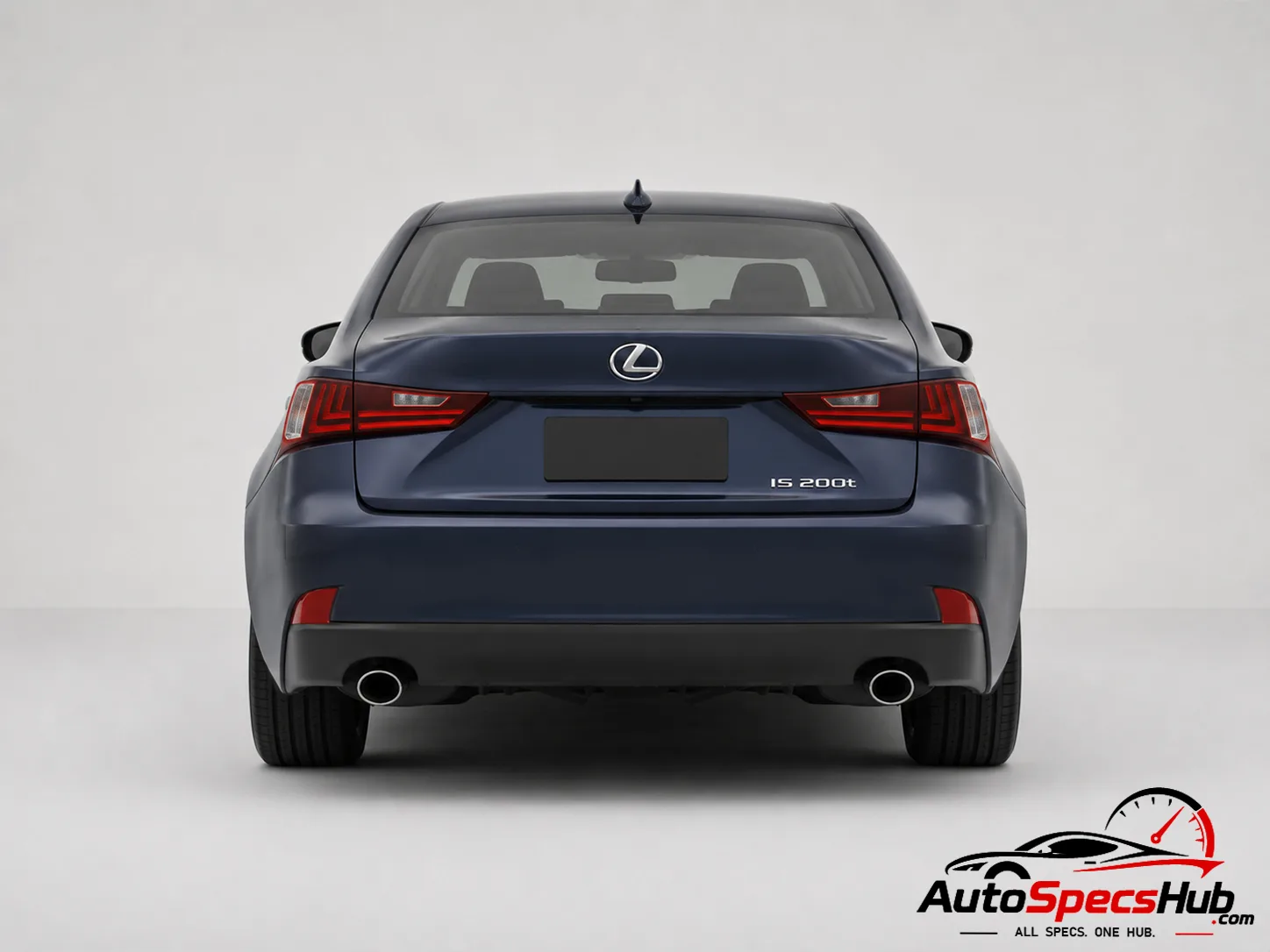 Lexus IS 200t rear view