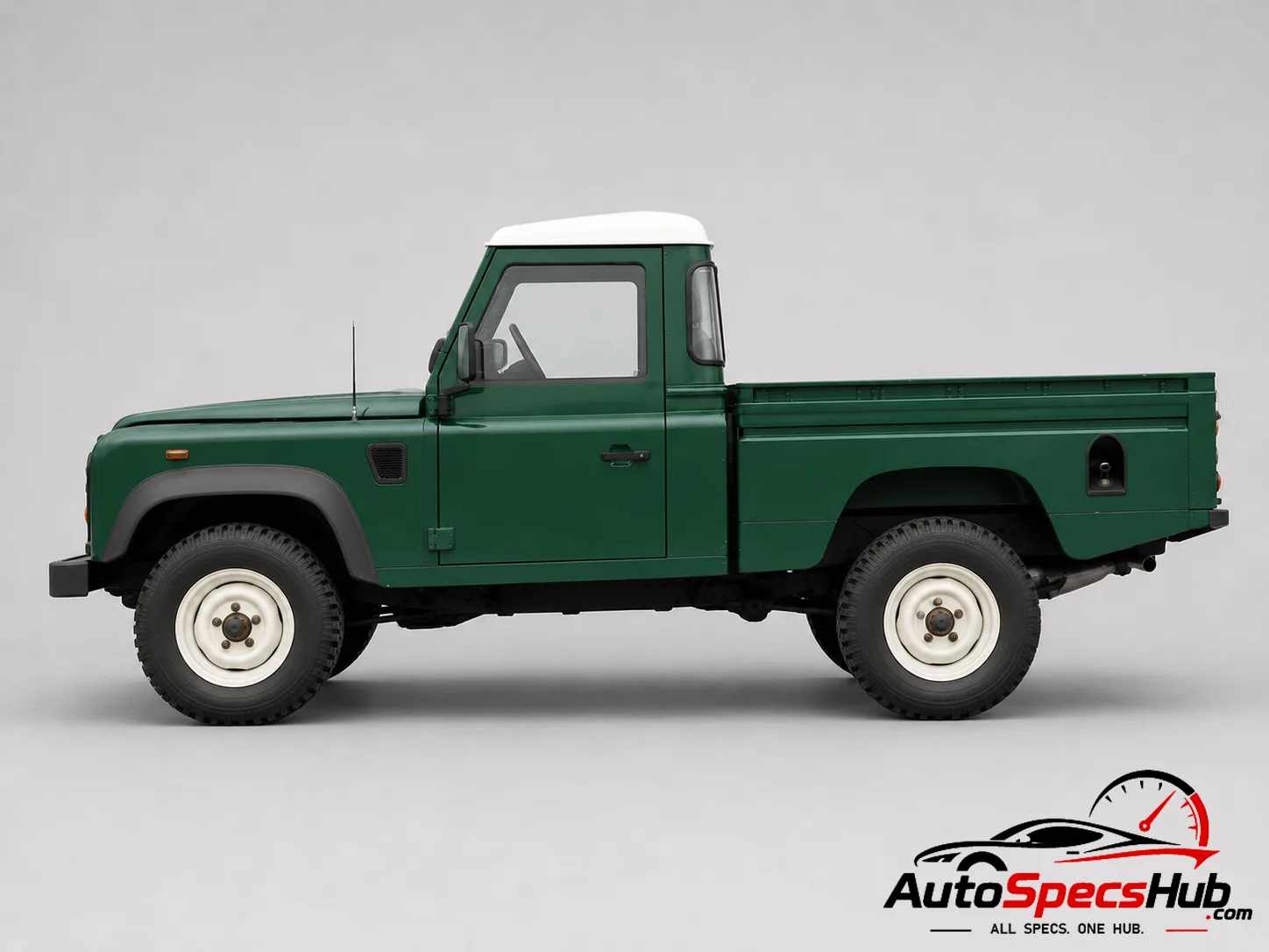 2005 Land Rover Defender 110 Td5 Pick Up side profile
