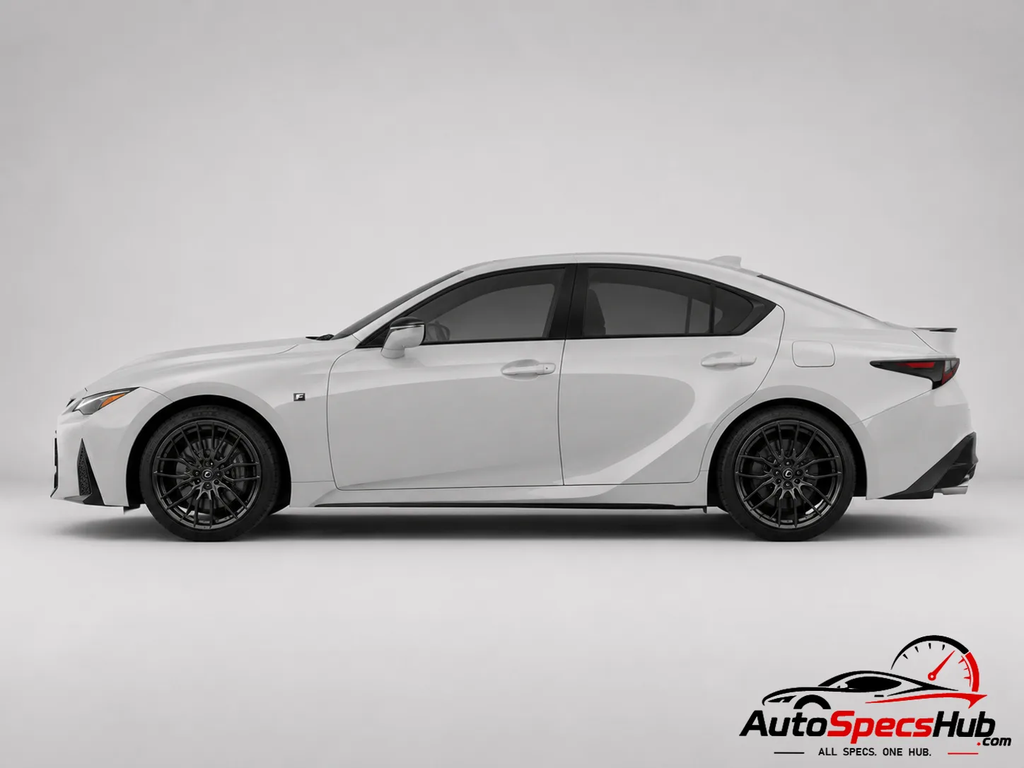 Lexus IS 500 F Sport Performance side view