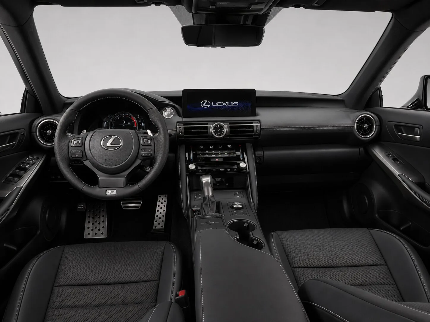 Lexus IS 500 F Sport Performance interior dashboard view