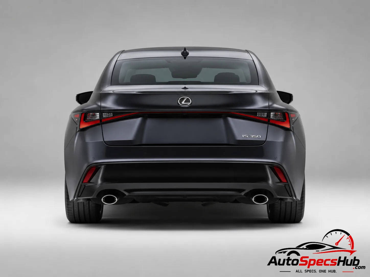 Lexus IS 350 rear view