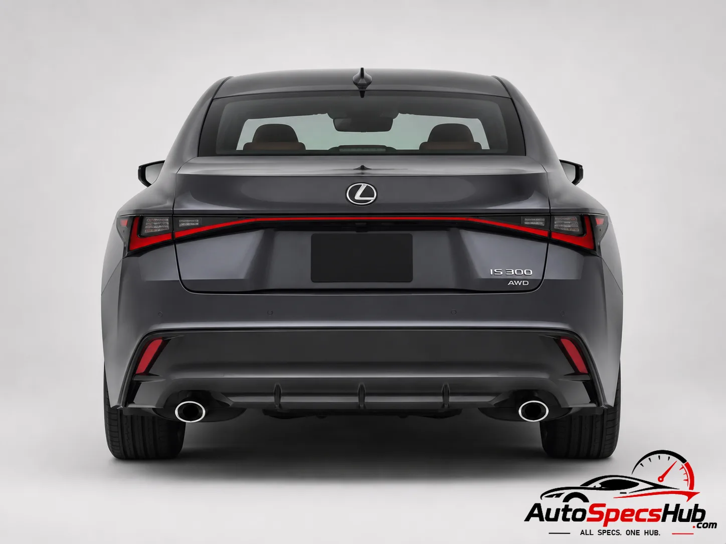 Lexus IS 300 AWD rear view