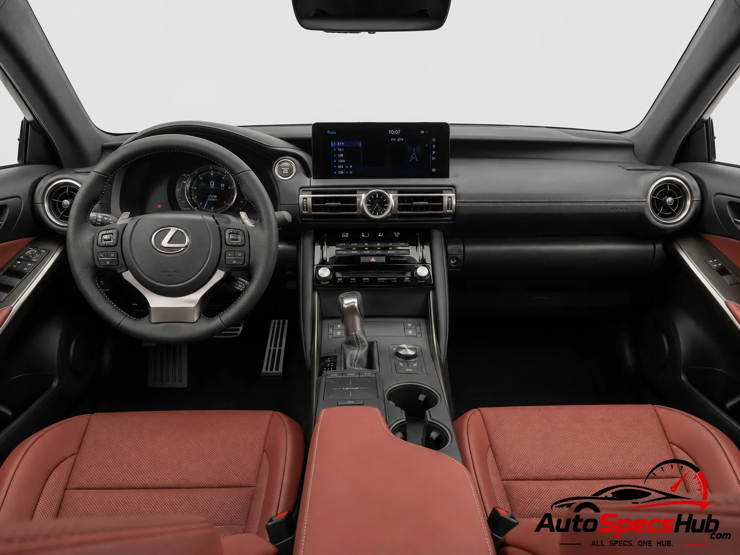 Lexus IS 300 AWD interior dashboard view
