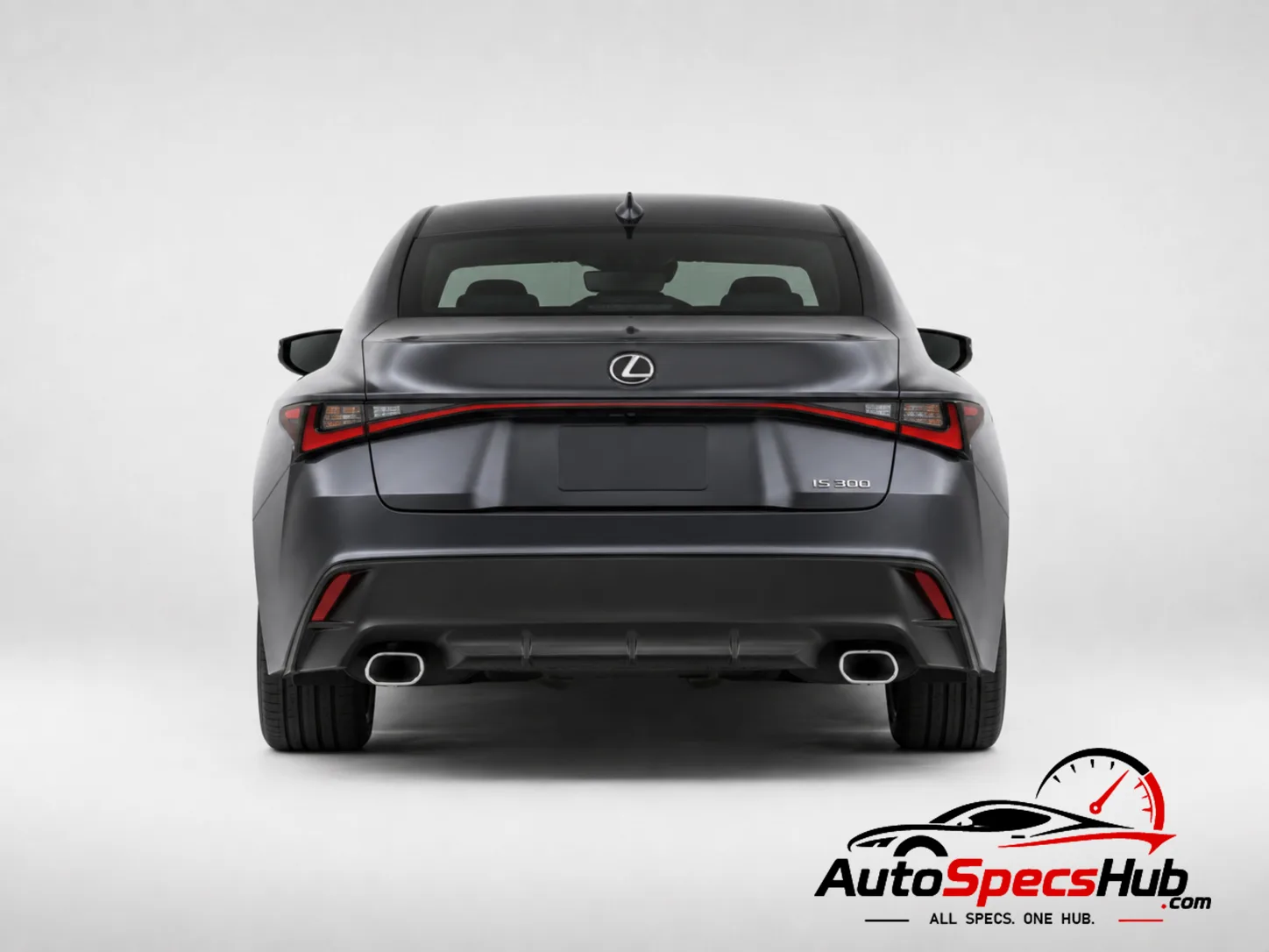 Lexus IS 300 rear view