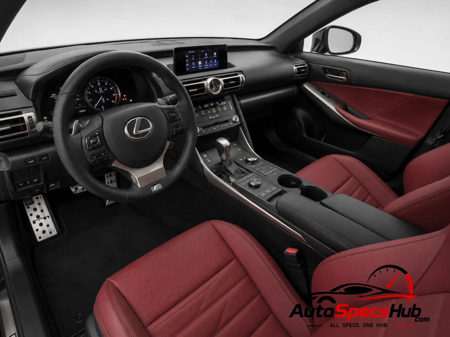 Lexus IS 300 interior dashboard view