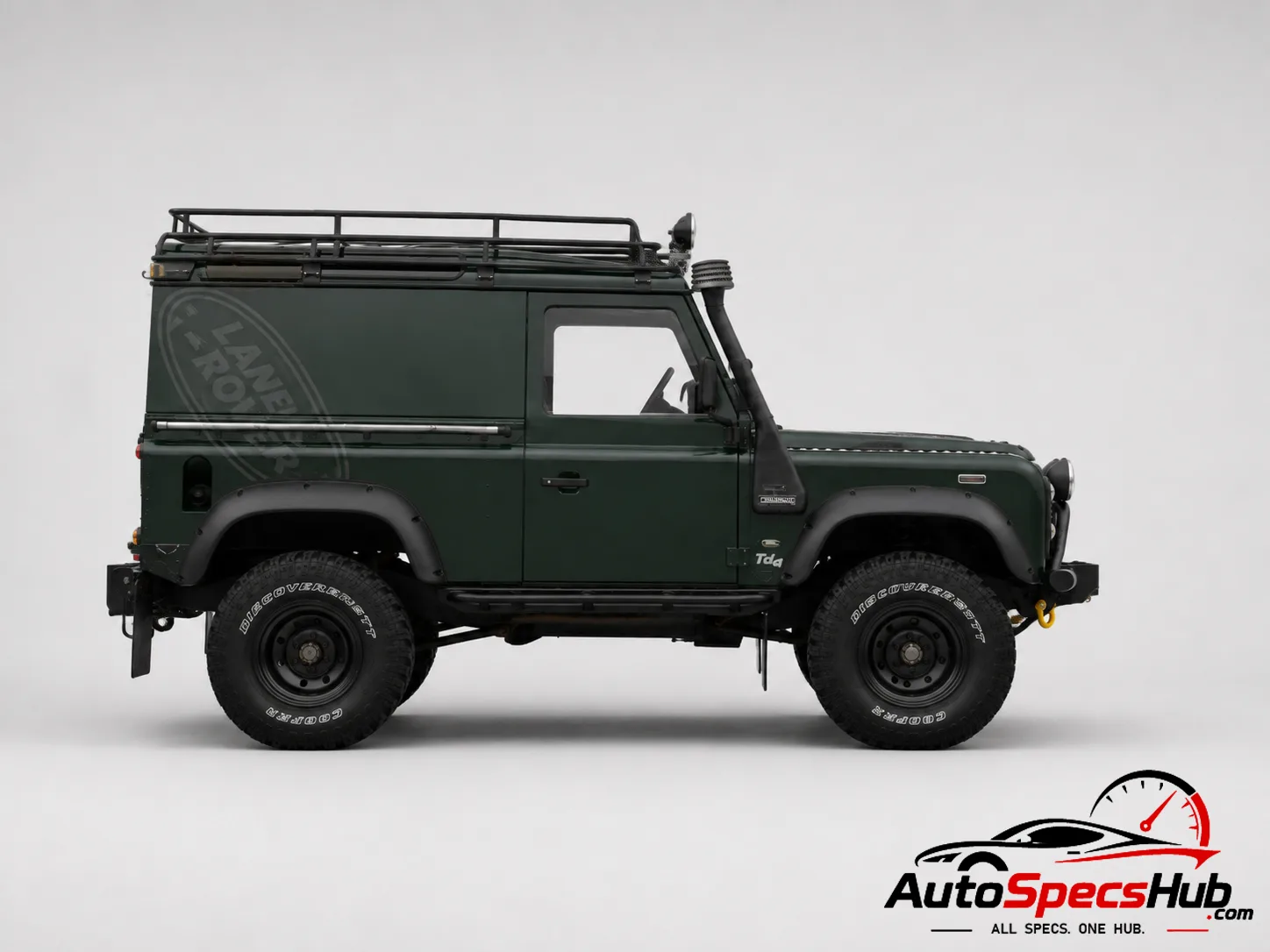 2012 Land Rover Defender 90 Td4 Hard Top side profile