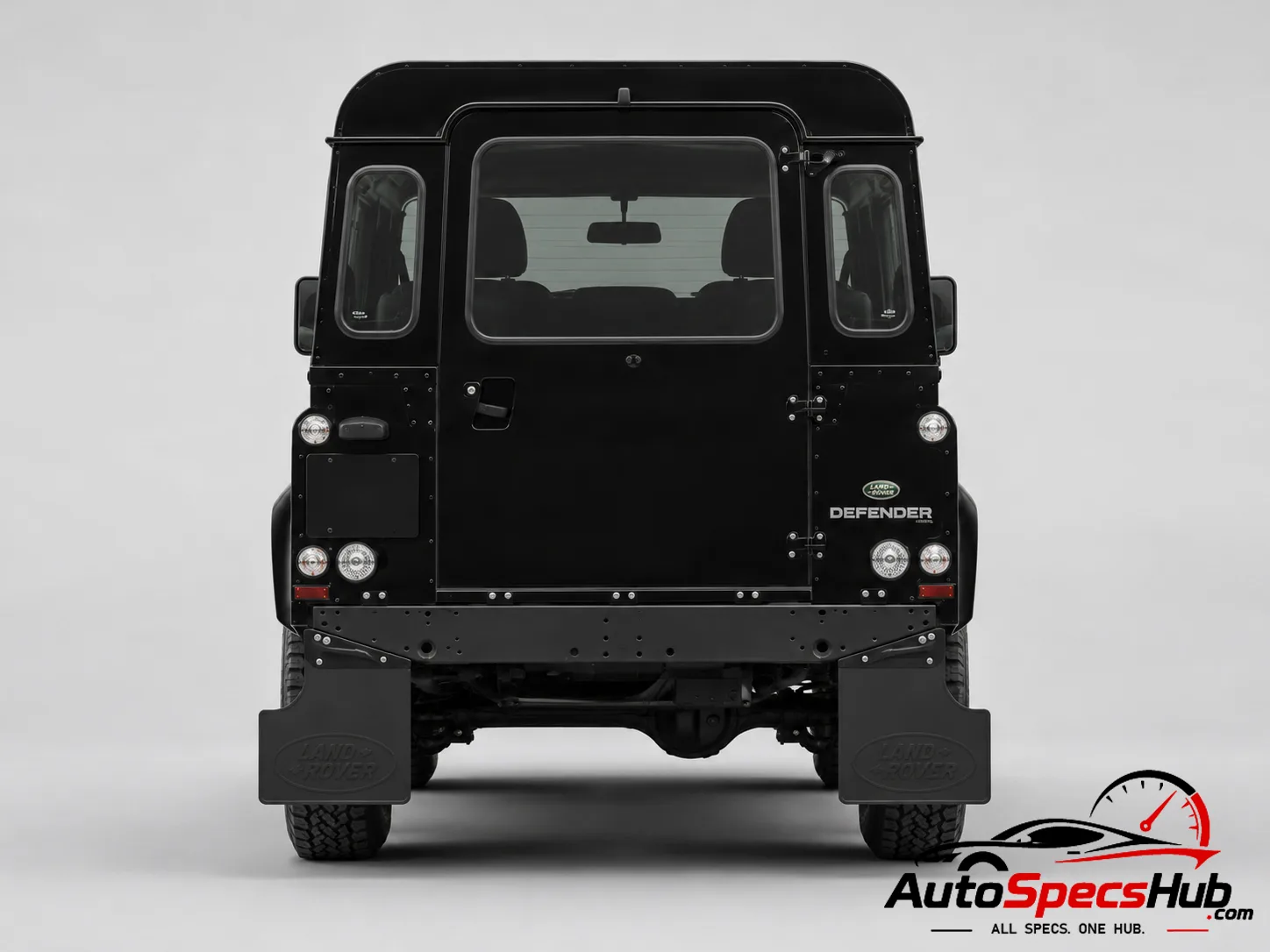 2008 Land Rover Defender 90 Td4 Station Wagon rear view