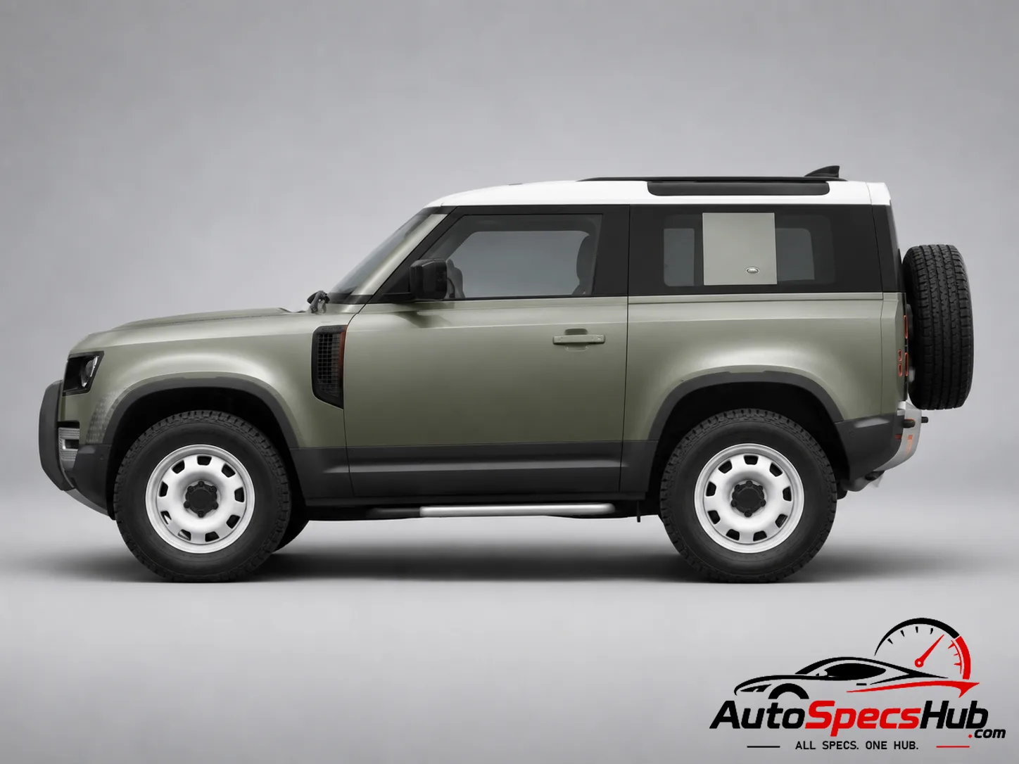 2020 Land Rover Defender 110 D240 side profile