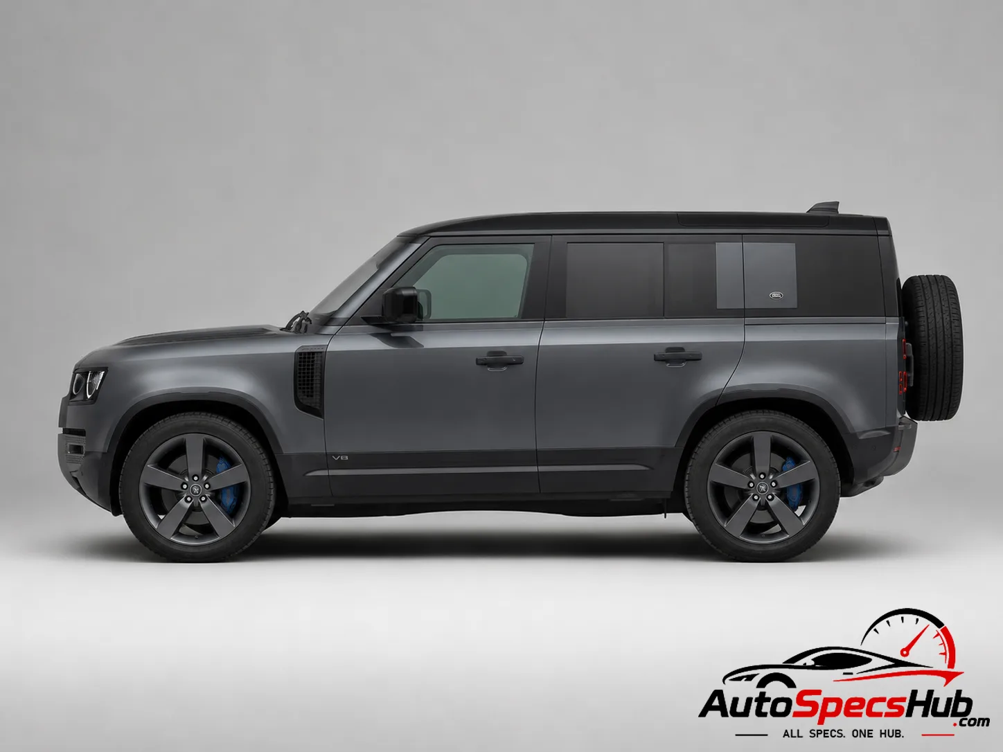 2021 Land Rover Defender 110 V8 P525 side profile