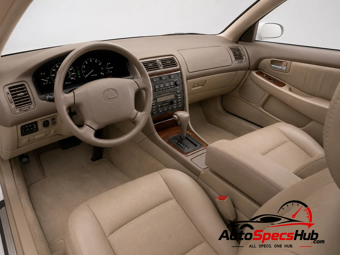Lexus GS 300 interior dashboard view