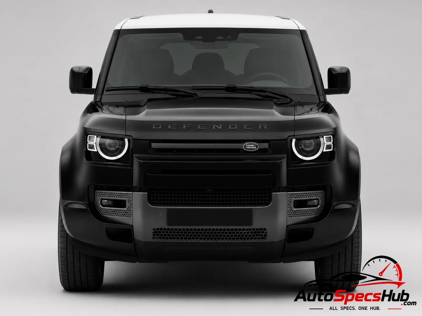2021 Land Rover Defender 90 V8 P525 front view