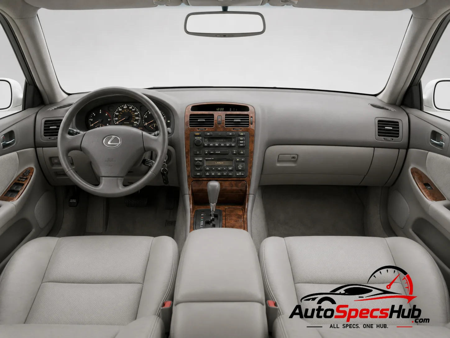 Lexus GS 300 interior dashboard view