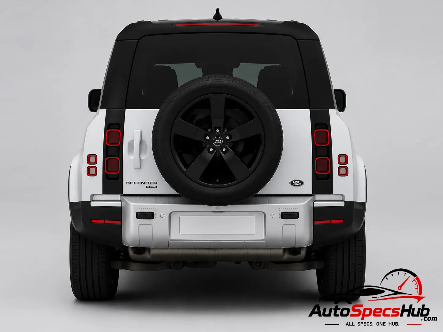 2021 Land Rover Defender 90 D200 rear view
