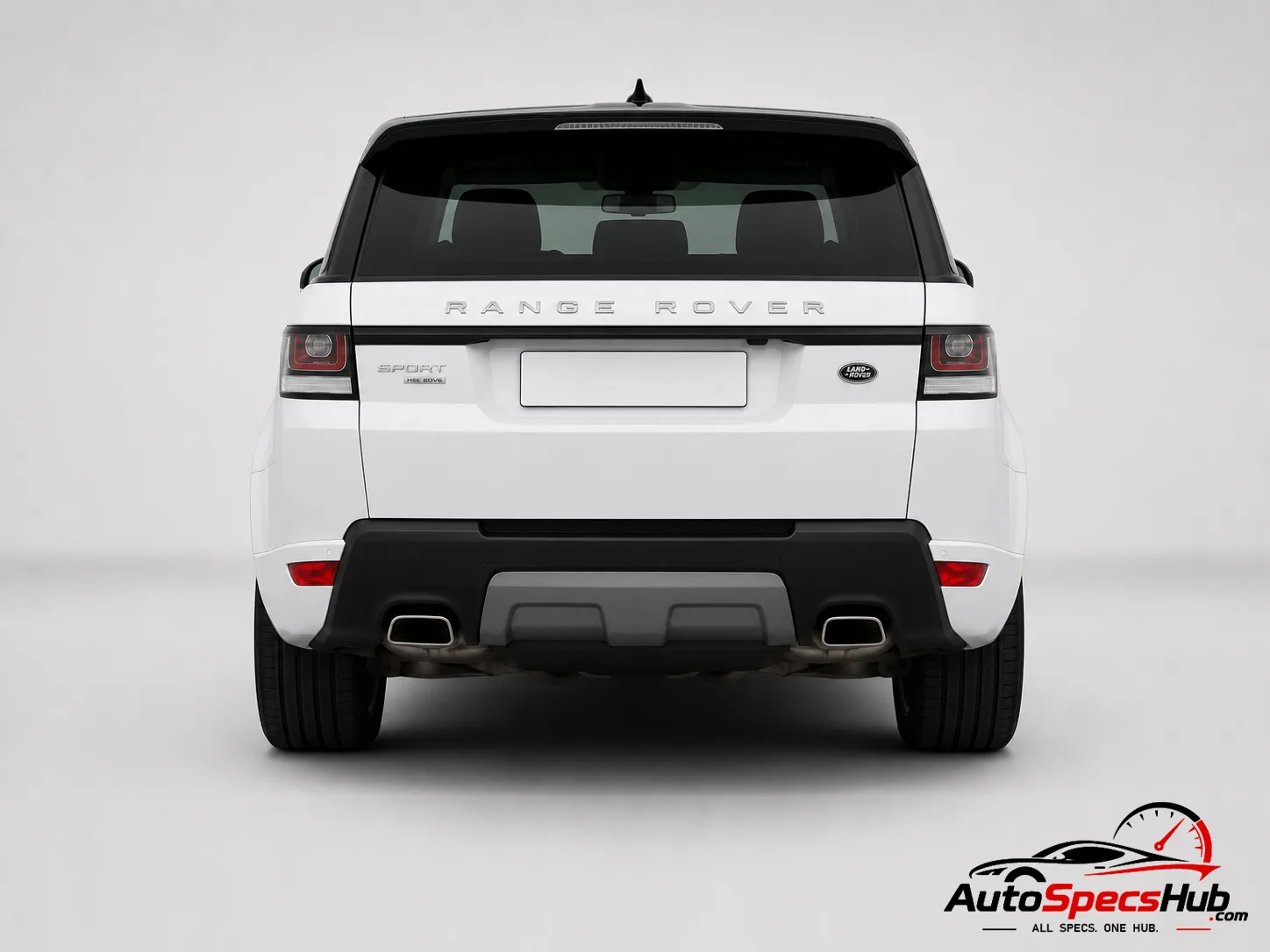 2015 Land Rover Range Rover Sport 3.0 SDV6 Hybrid rear view