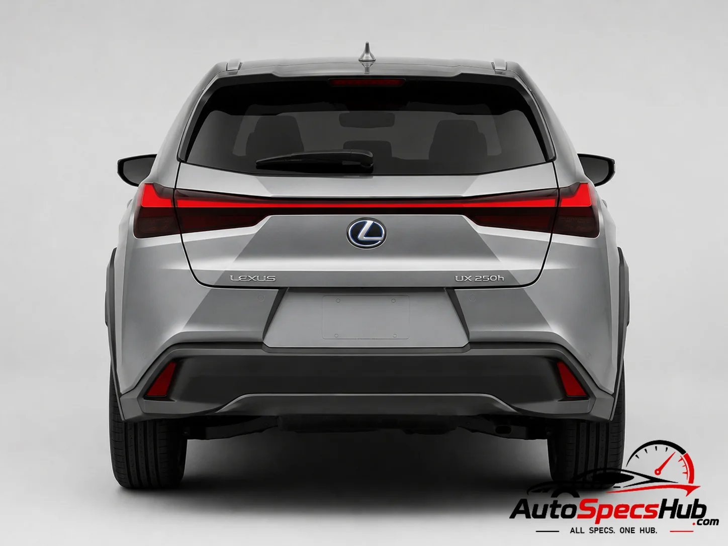 2019 Lexus UX 250h E-Four rear view