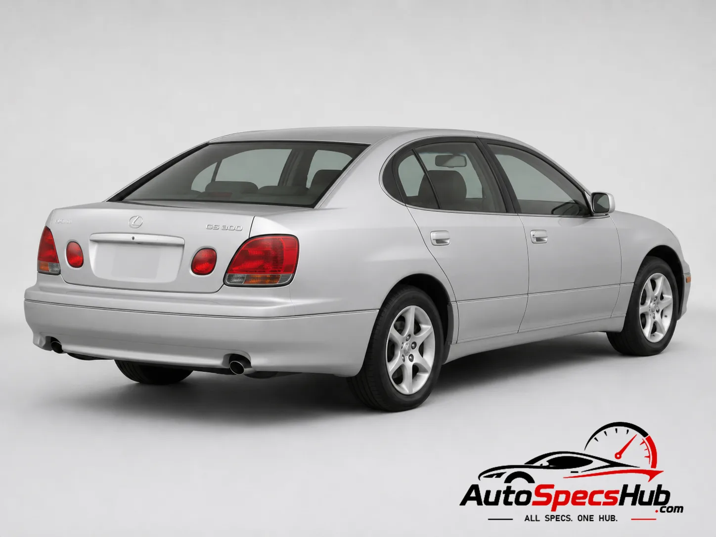 2001 Lexus GS 300 S160 rear three-quarter view