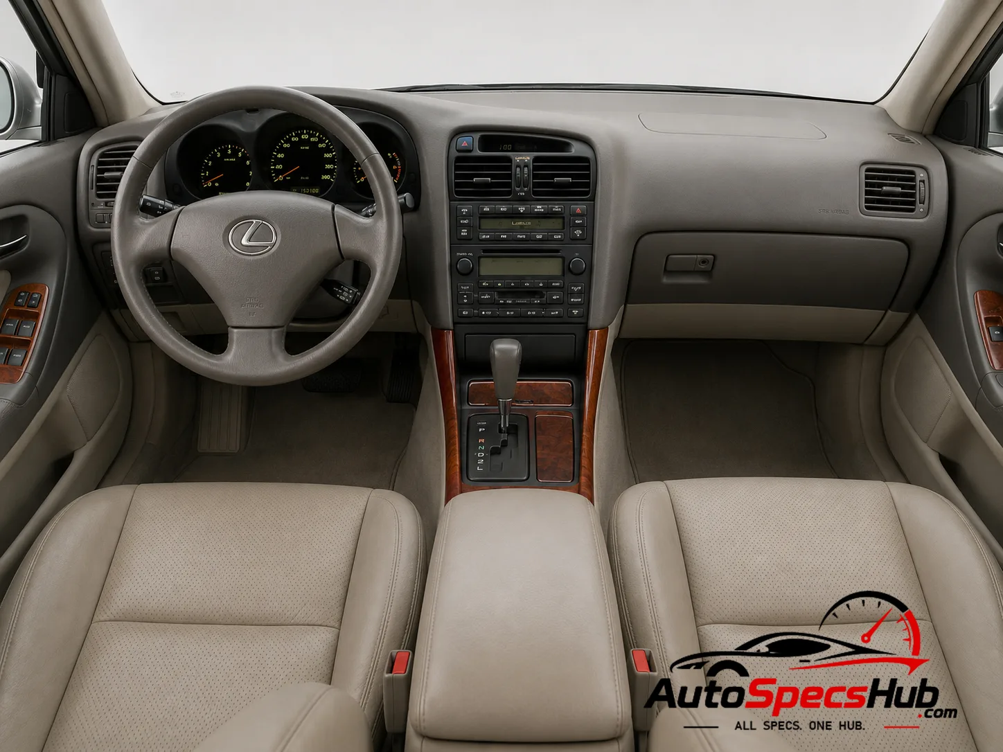 2001 Lexus GS 300 S160 interior dashboard view