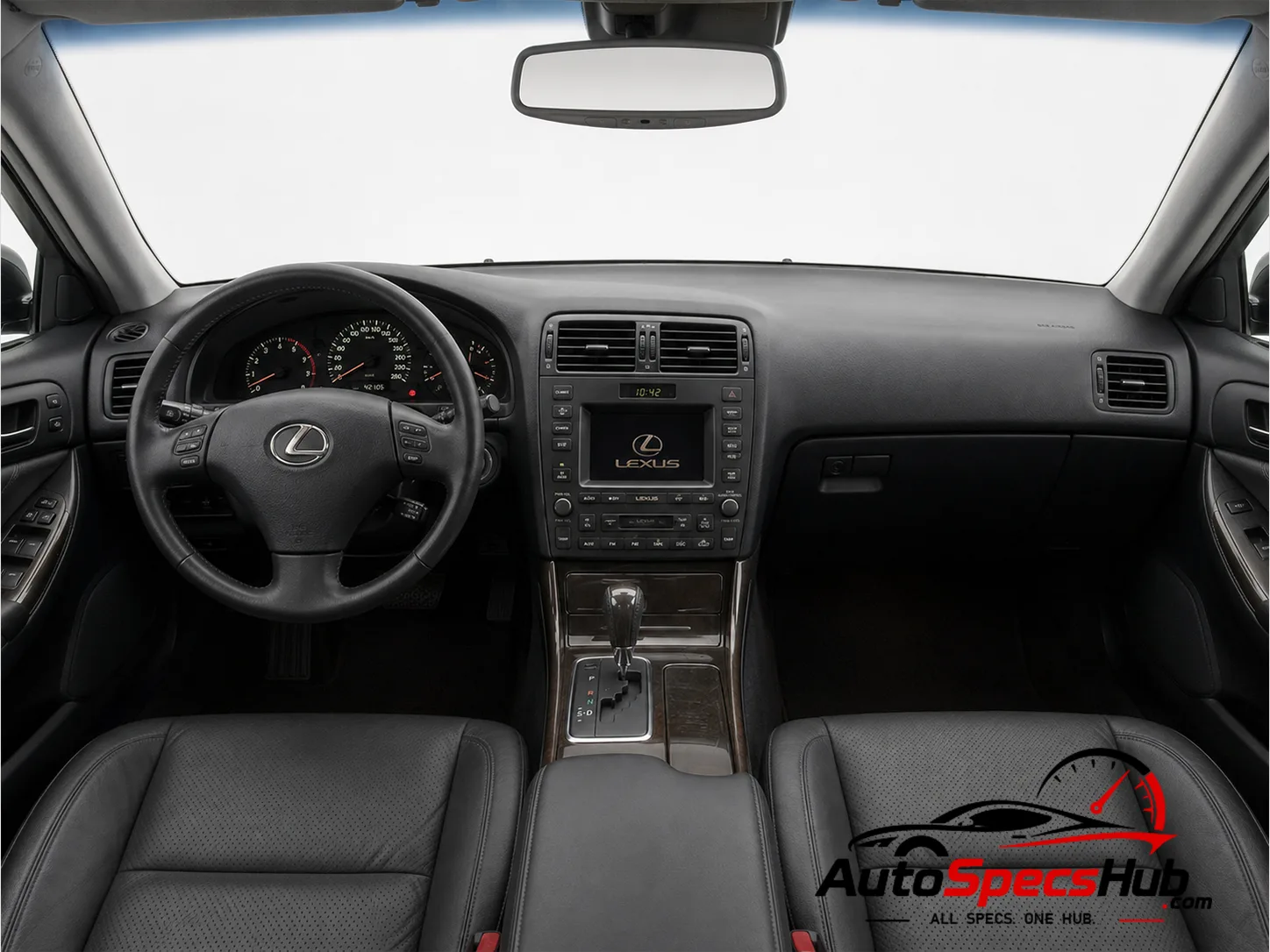 2005 Lexus GS 300 S190 interior dashboard view