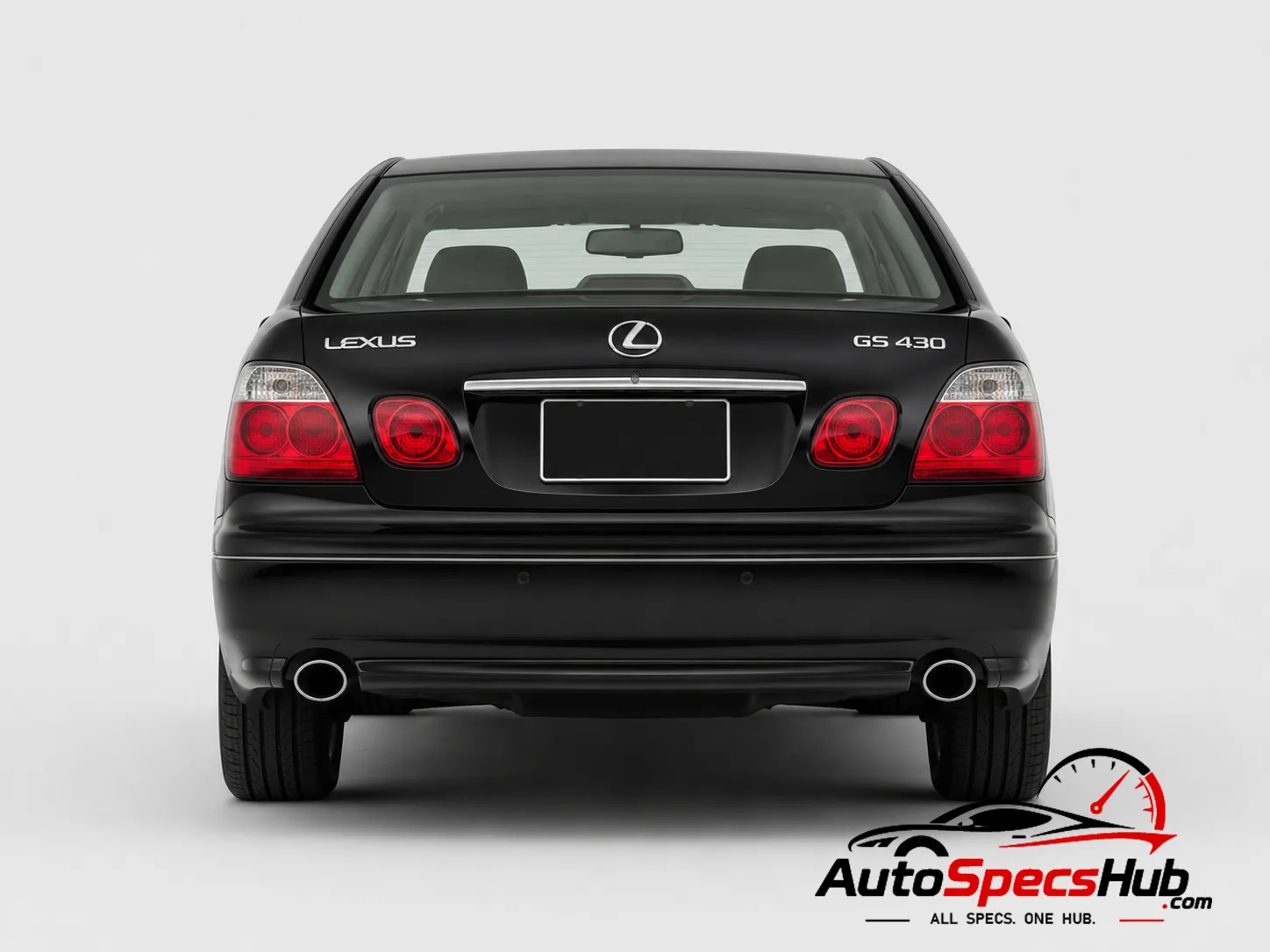 2005 Lexus GS 430 S190 rear view
