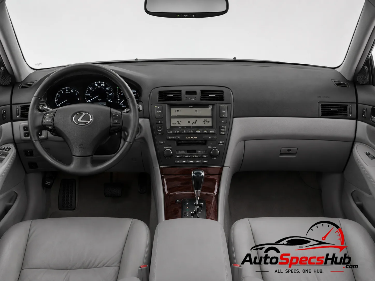 2005 Lexus GS 430 S190 interior dashboard view