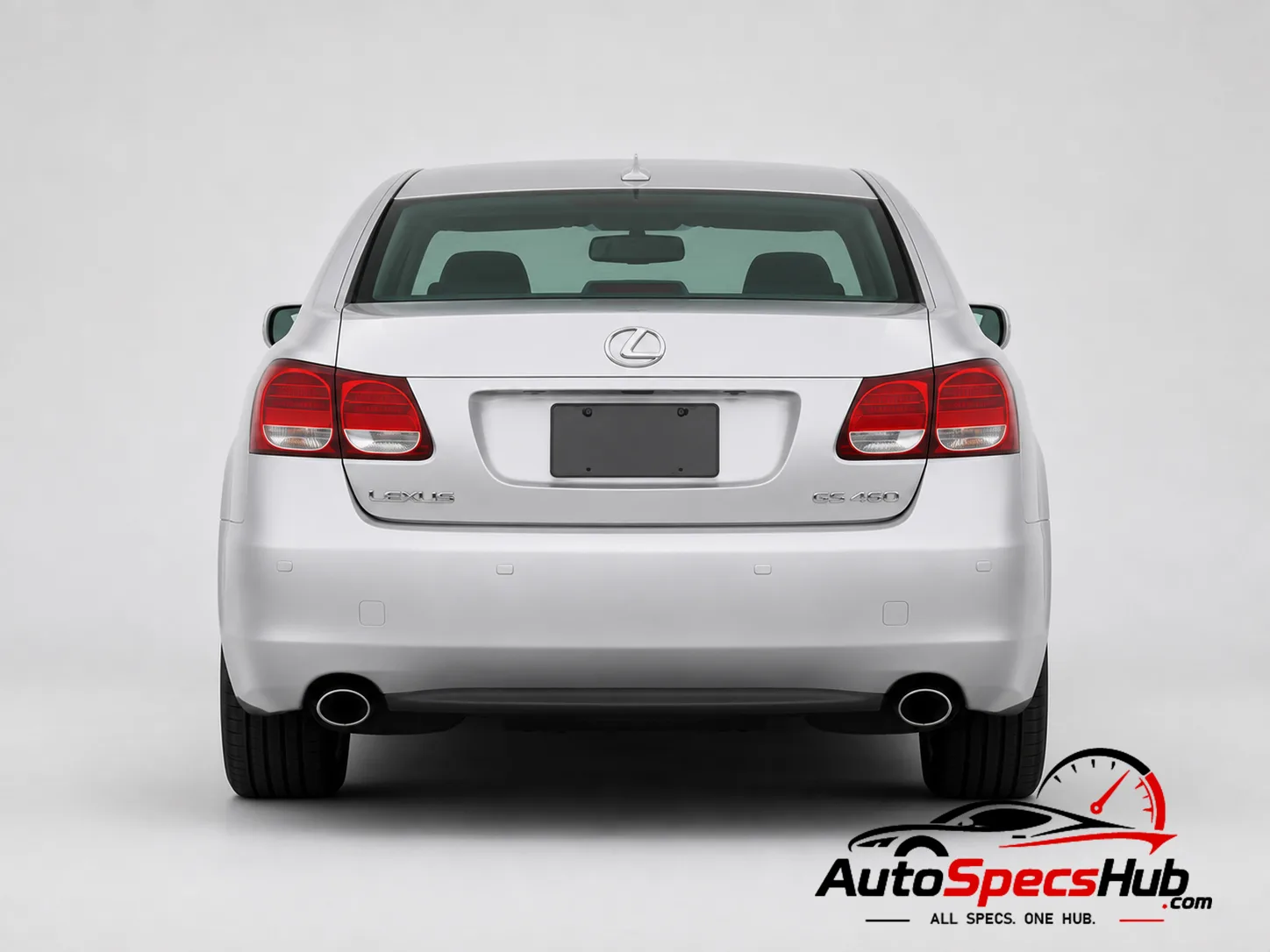 2008 Lexus GS 460 S190 rear view