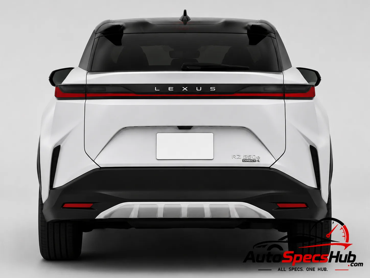 2026 Lexus RZ 500e rear view