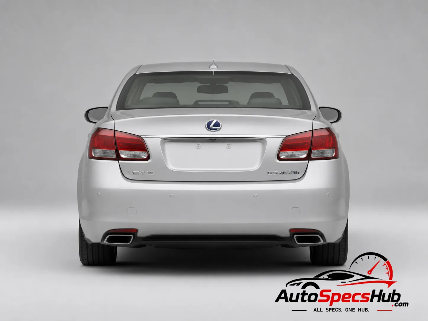 2009 Lexus GS 450h S190 rear view