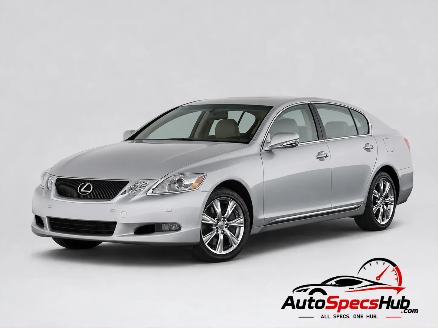 2007 Lexus GS 300 S190 front three-quarter view