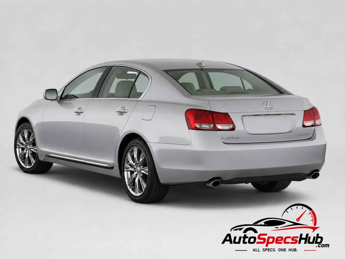 2007 Lexus GS 300 S190 rear three-quarter view