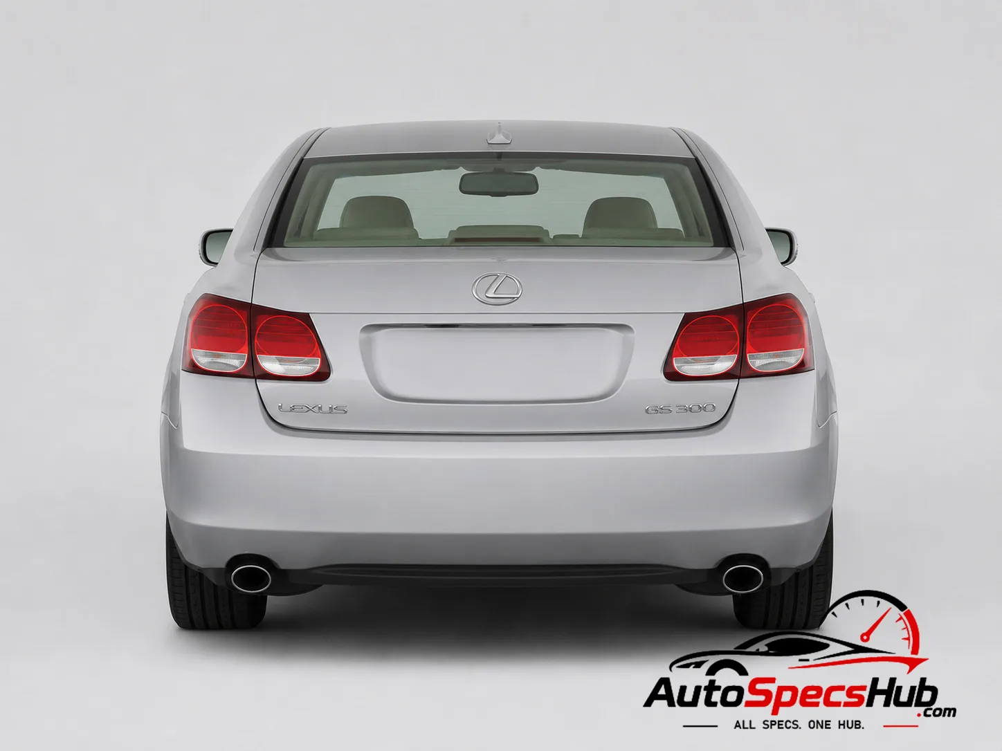 2007 Lexus GS 300 S190 rear view
