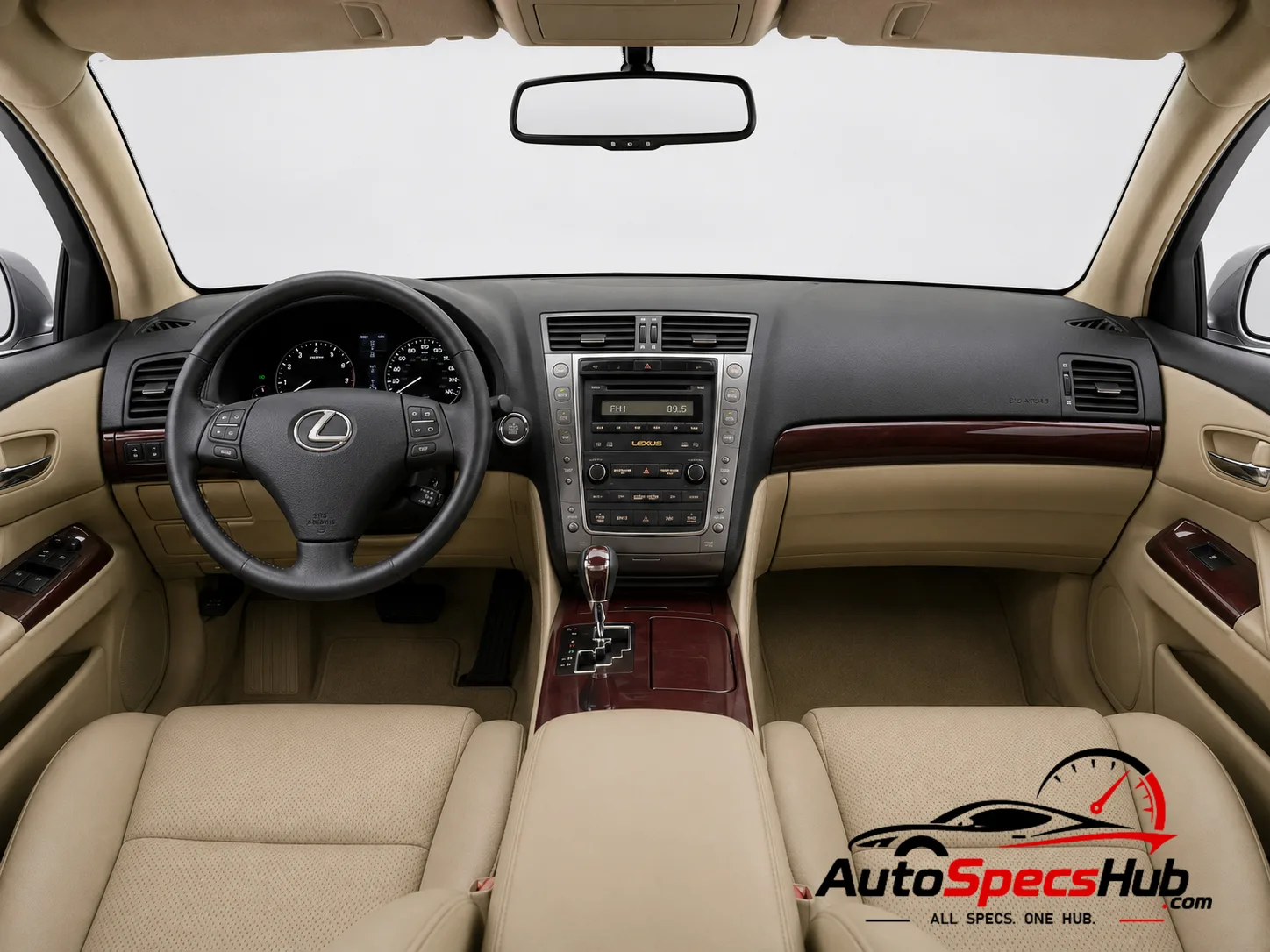 2007 Lexus GS 300 S190 interior dashboard view