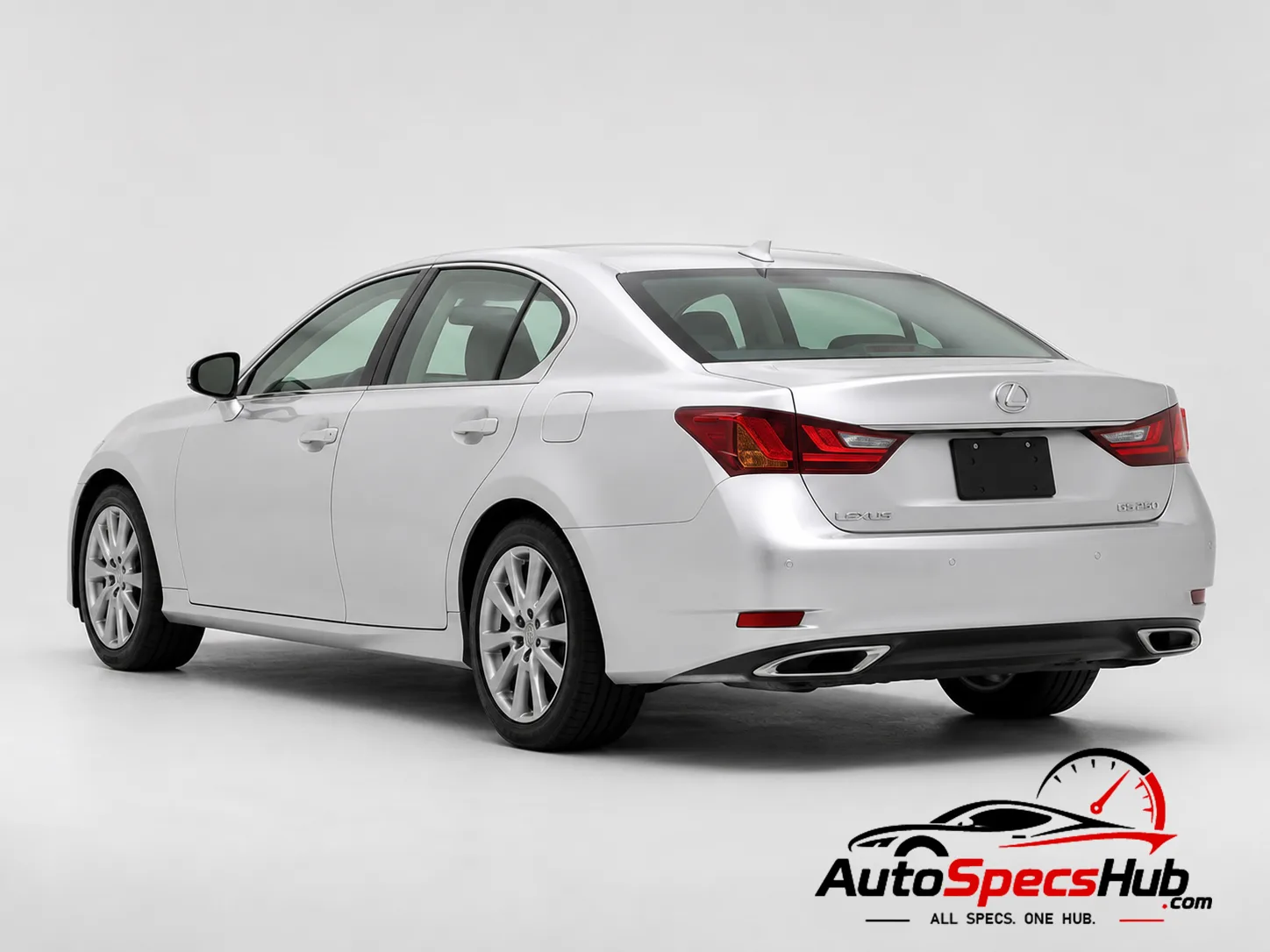 2012 Lexus GS 250 L10 rear three-quarter view