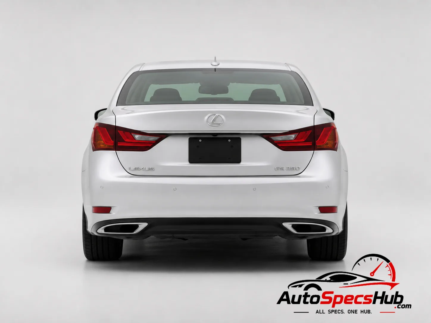 2012 Lexus GS 250 L10 rear view