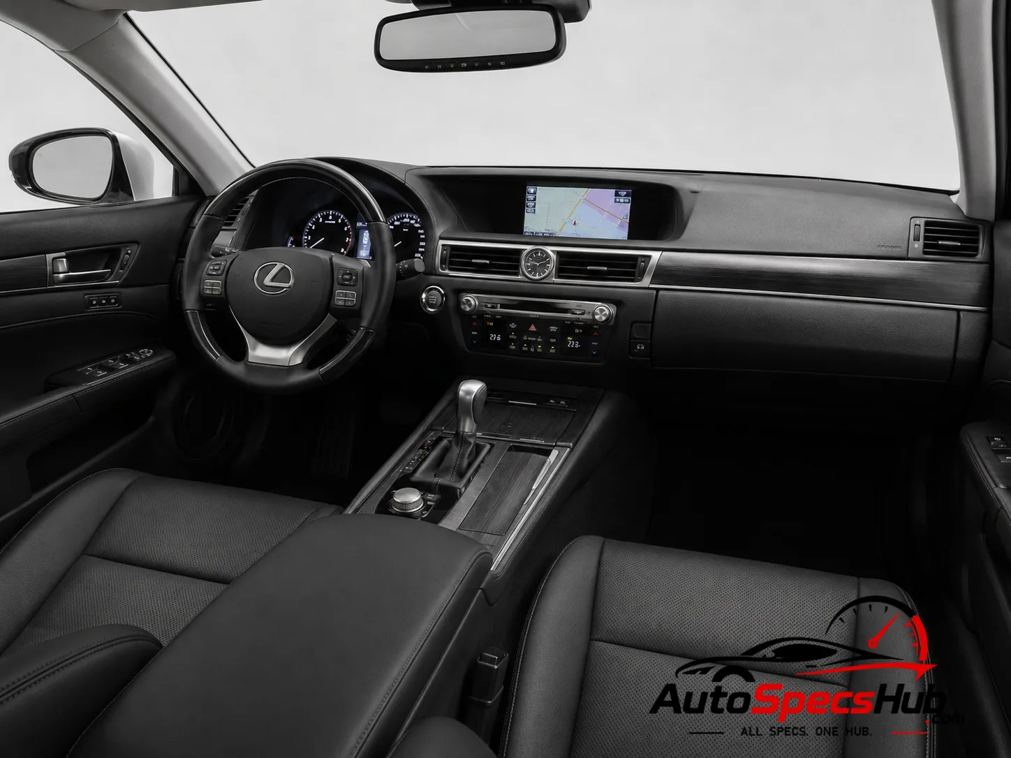 2012 Lexus GS 250 L10 interior dashboard view