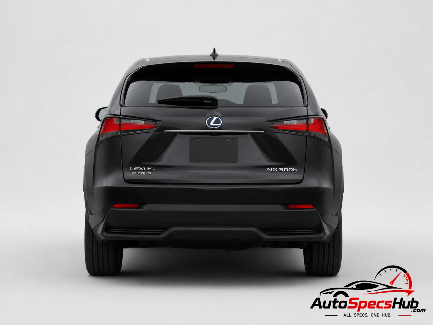 2014 Lexus NX 300h rear view