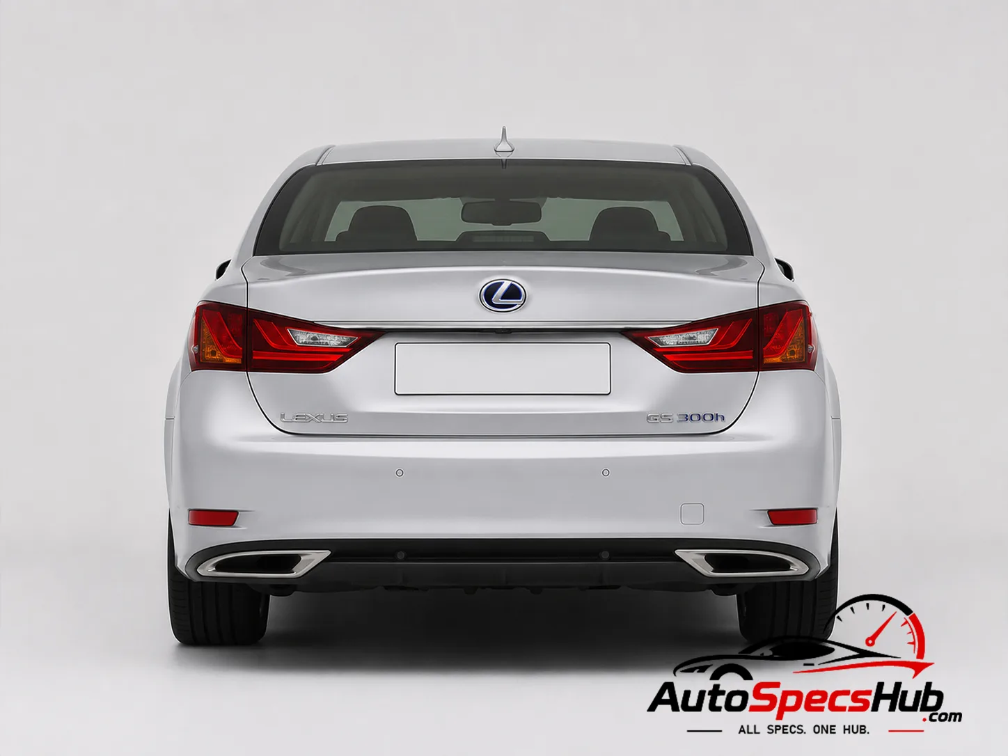 2014 Lexus GS 300h L10 rear view