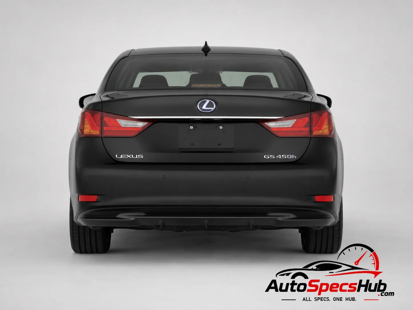 2013 Lexus GS 450h L10 rear view
