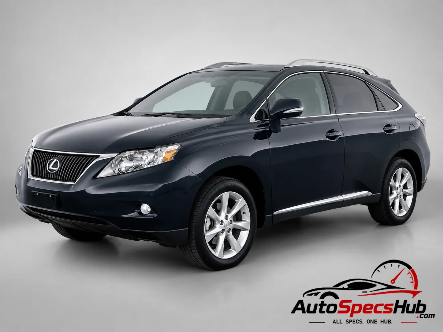 2009 Lexus RX 350 AL10 front three-quarter view