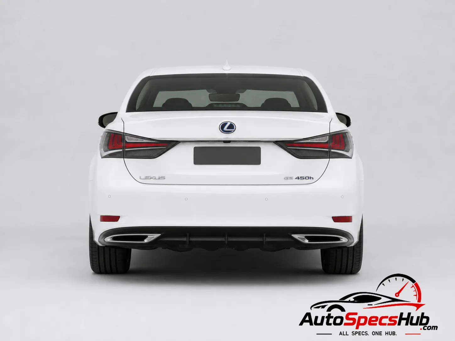 2015 Lexus GS 450h L10 rear view