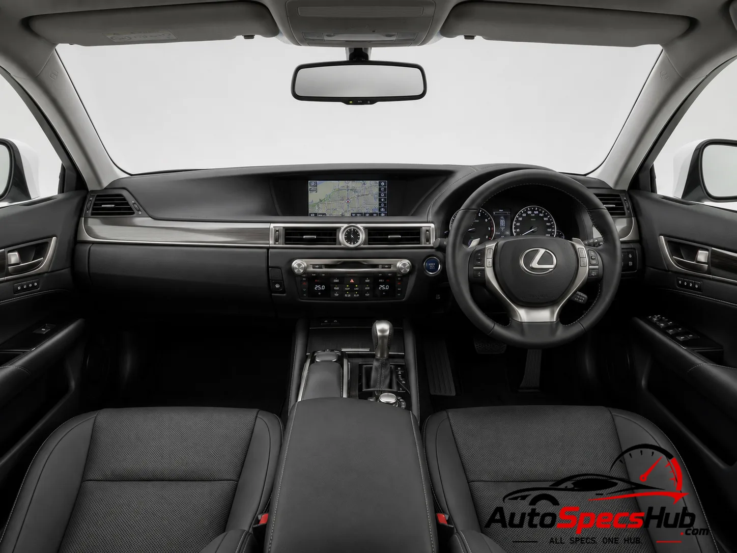 2015 Lexus GS 300h L10 interior dashboard view