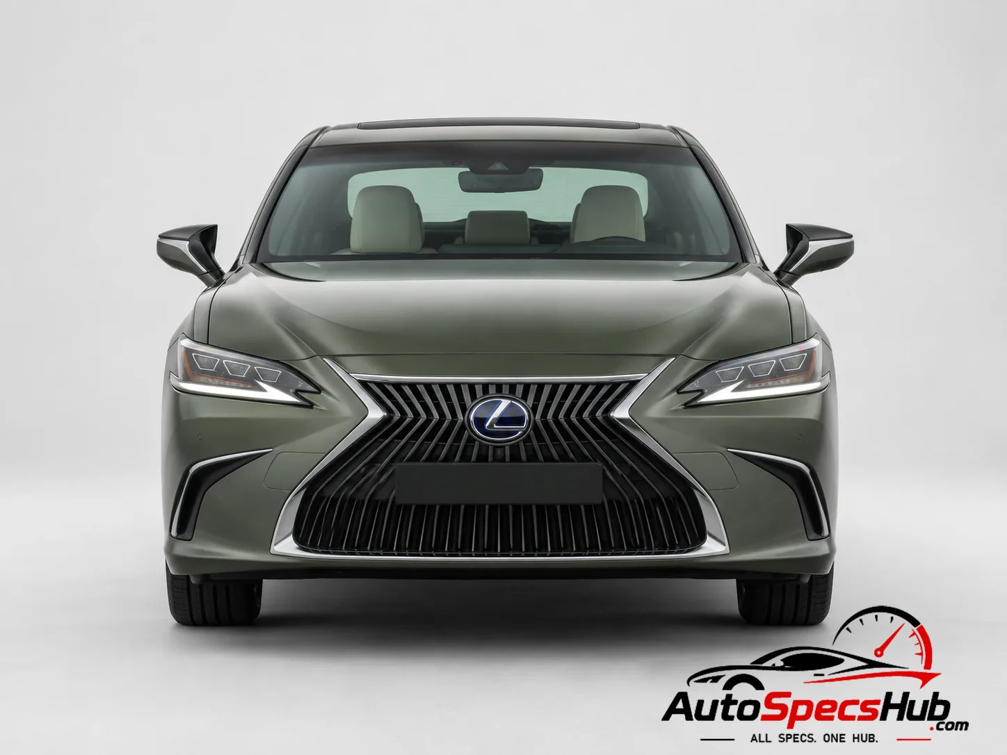 2019 Lexus ES 300h front view