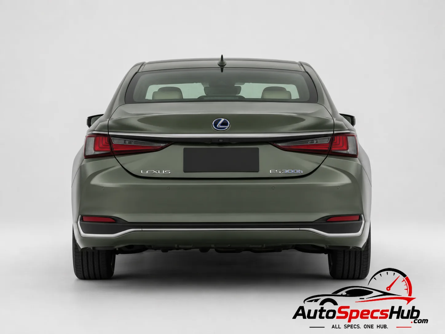2019 Lexus ES 300h rear view