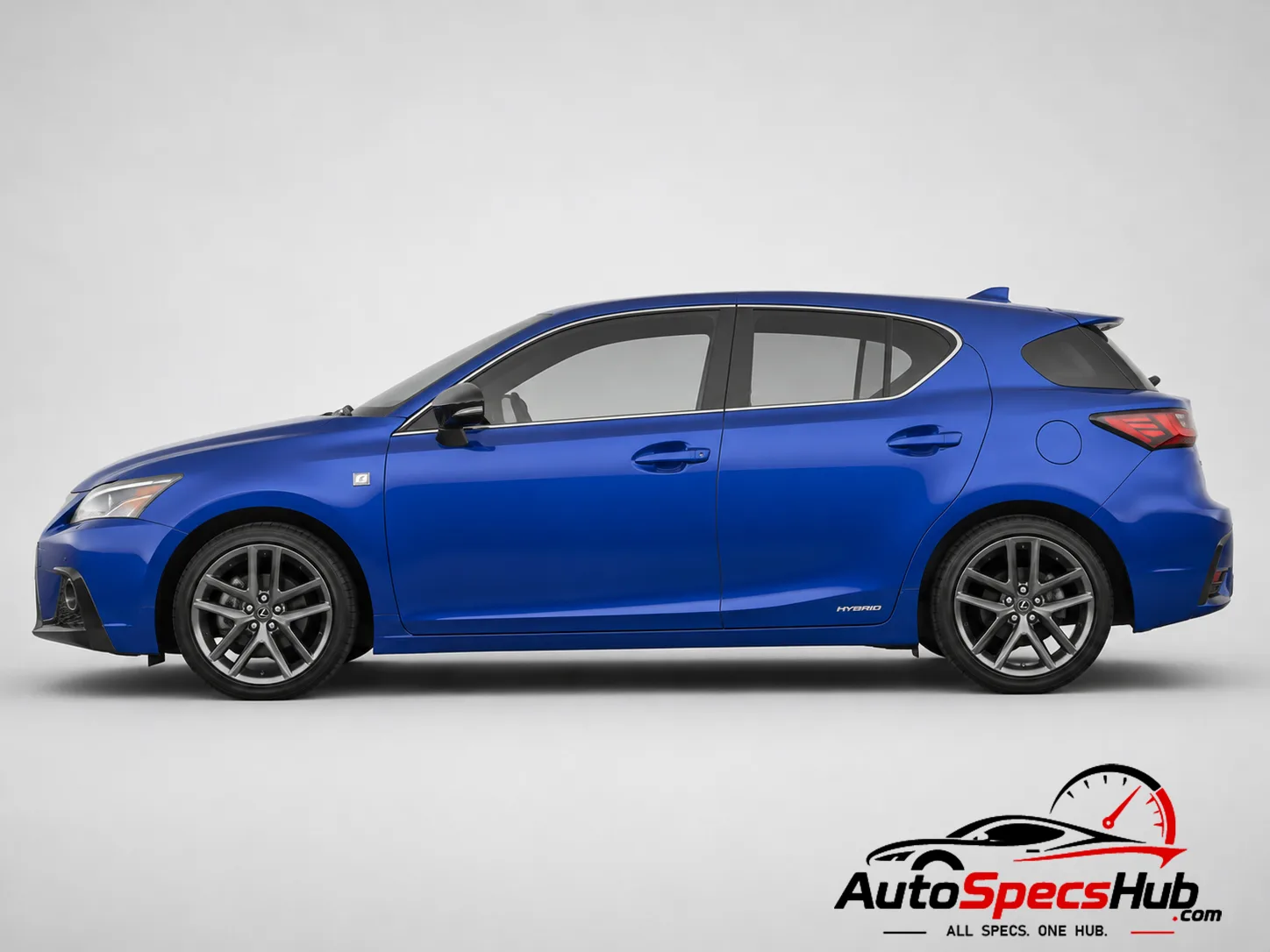 2017 Lexus CT 200h ZWA10 side profile