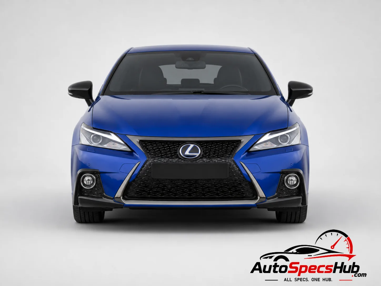 2017 Lexus CT 200h ZWA10 front view