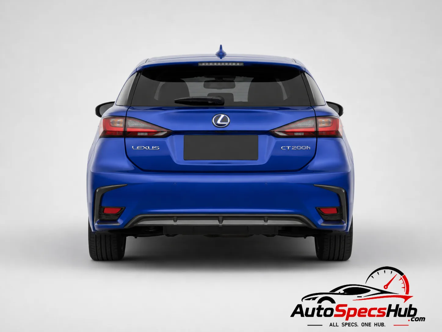 2017 Lexus CT 200h ZWA10 rear view