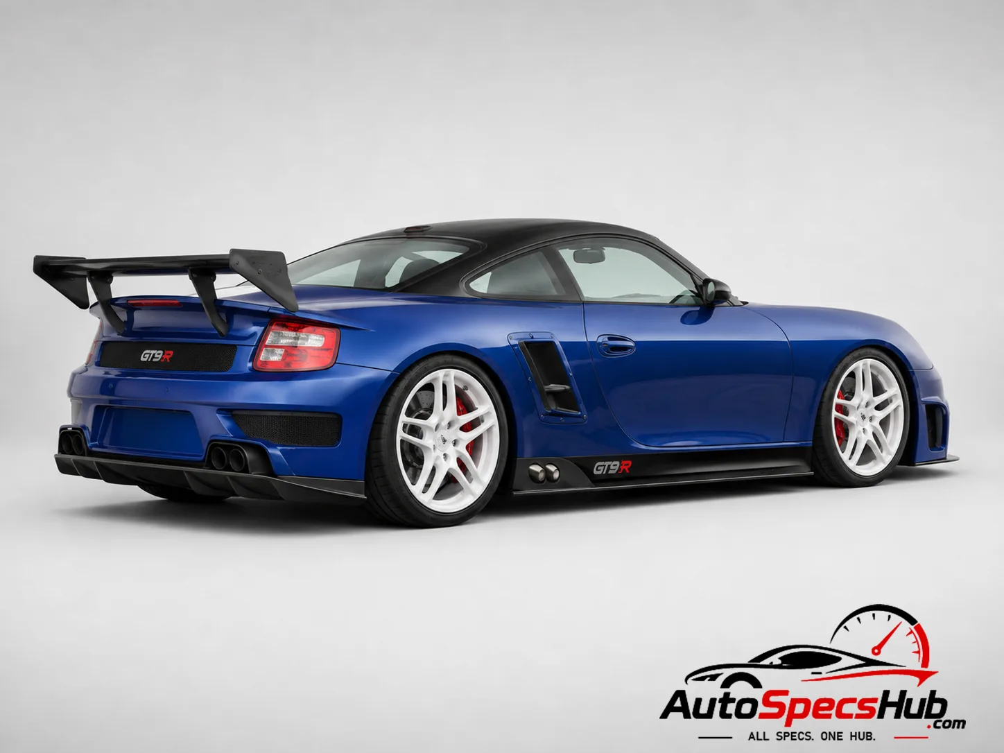 2009 9ff GT9-R rear three-quarter view