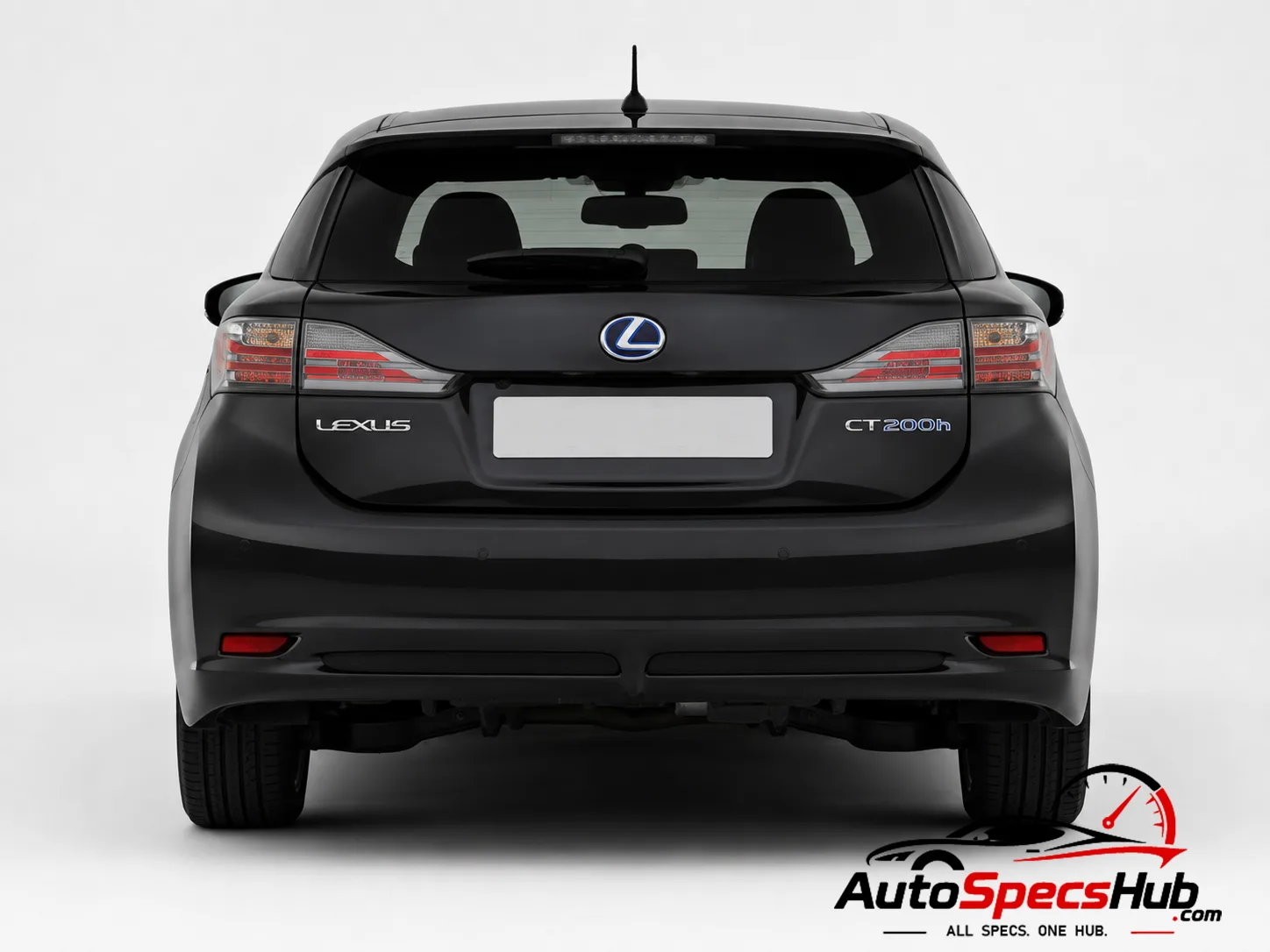 2012 Lexus CT 200h rear view