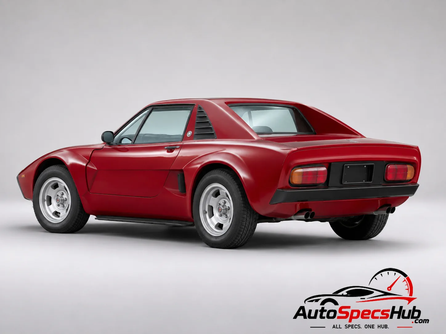 1979 AC 3000ME rear three-quarter view